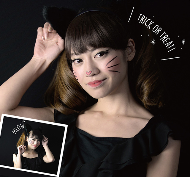 普段コスメで変身 きまぐれでかわいい猫メイク Halloween Makeup Beauty Be O Online